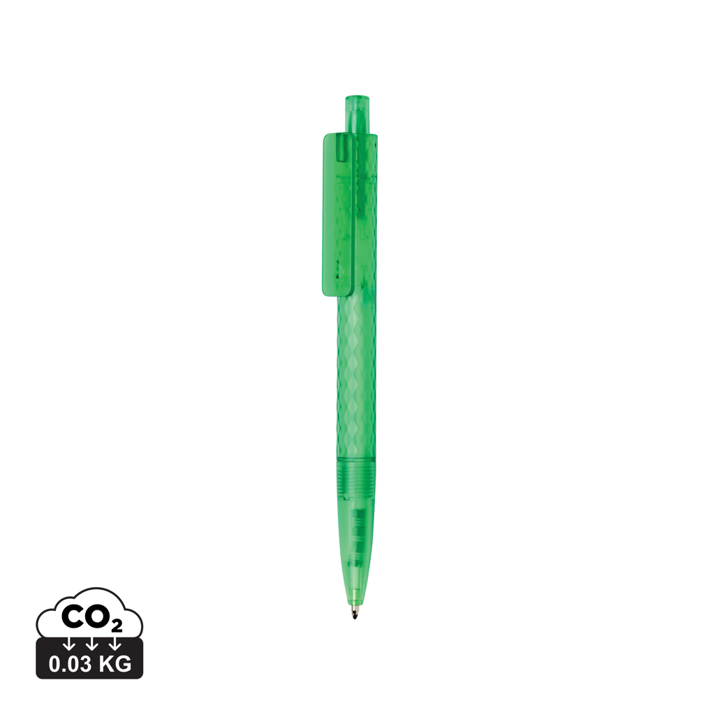 X3 GRS gerecycled PC plastic pen frosted