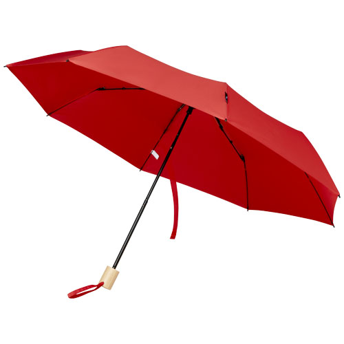 Birgit 21'' opvouwbare windproof gerecyclede PET-paraplu